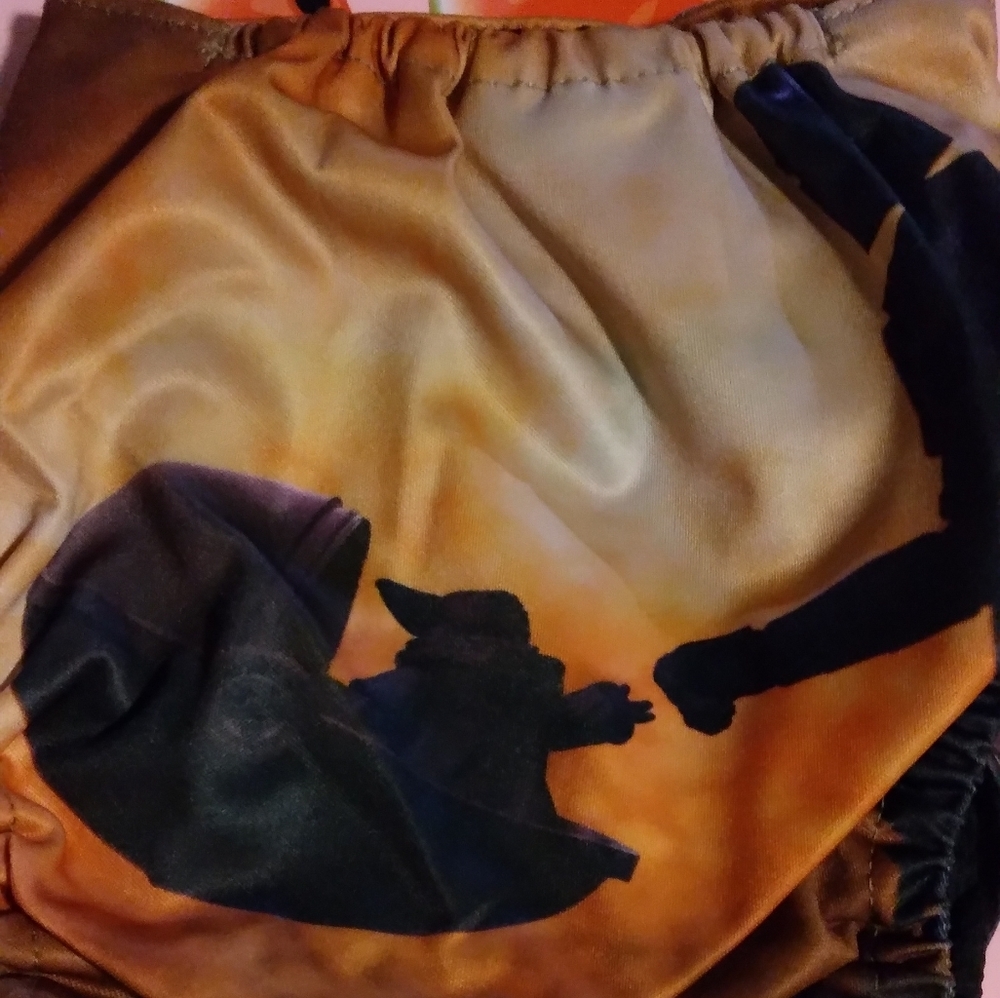 Mando and Yoda cloth diaper